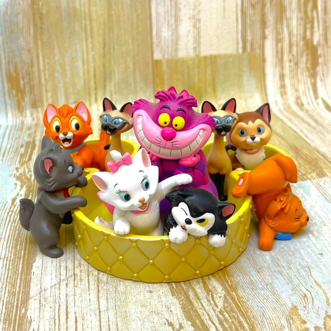 TDR 東京ディズニーリゾート限定 ディズニーキャッツ 猫 フィギュアリン