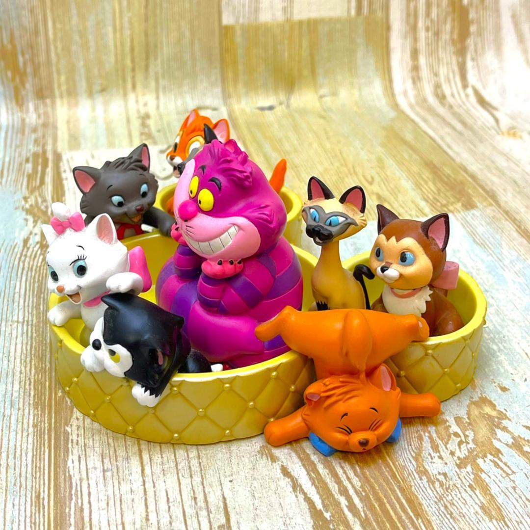 TDR 東京ディズニーリゾート限定 ディズニーキャッツ 猫 フィギュアリン