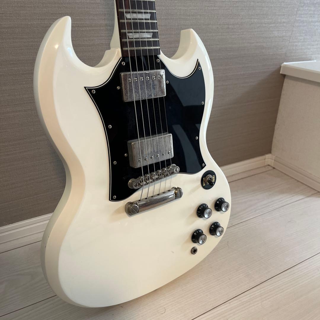 Epiphone SG PRO ホワイト 美品 エレキギター
