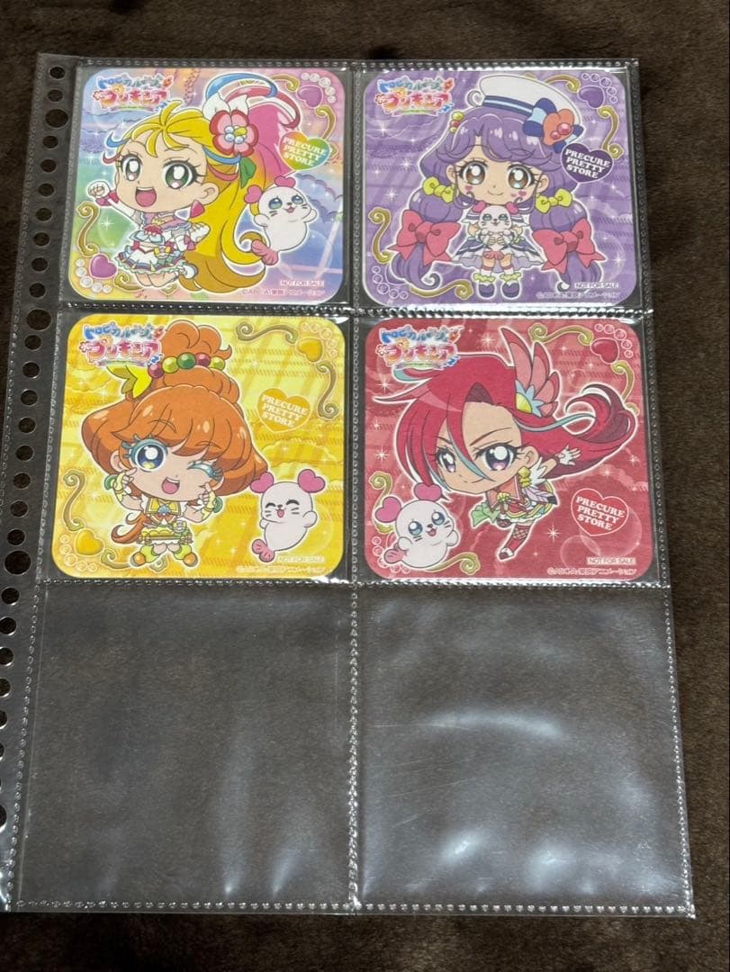 プリキュア　プリティストア　コースター　コンプリート　ノベルティ