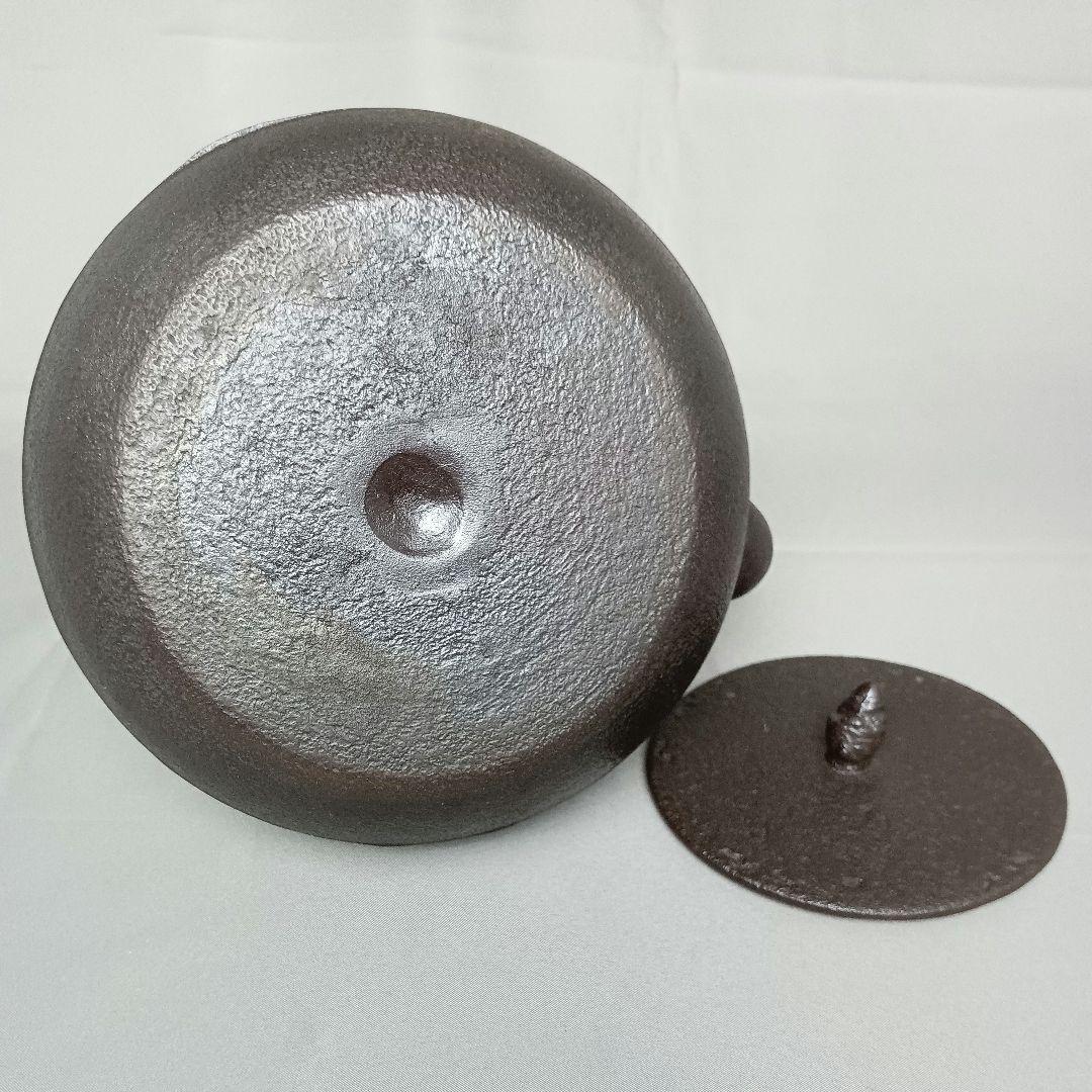 正寿堂 鉄瓶 人間国宝 高橋敬典 老梅紋様