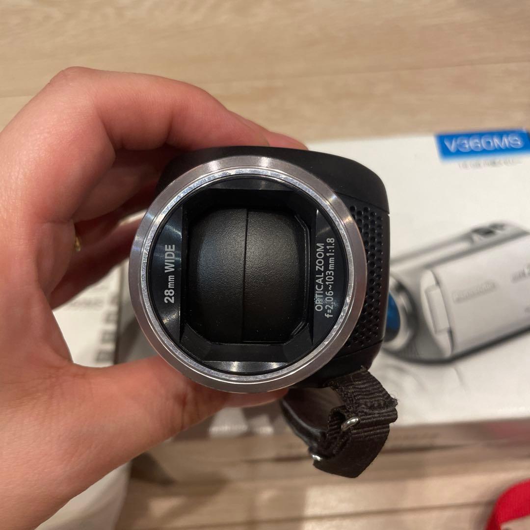 値下げ Panasonic HC-V360MS ビデオカメラ 三脚