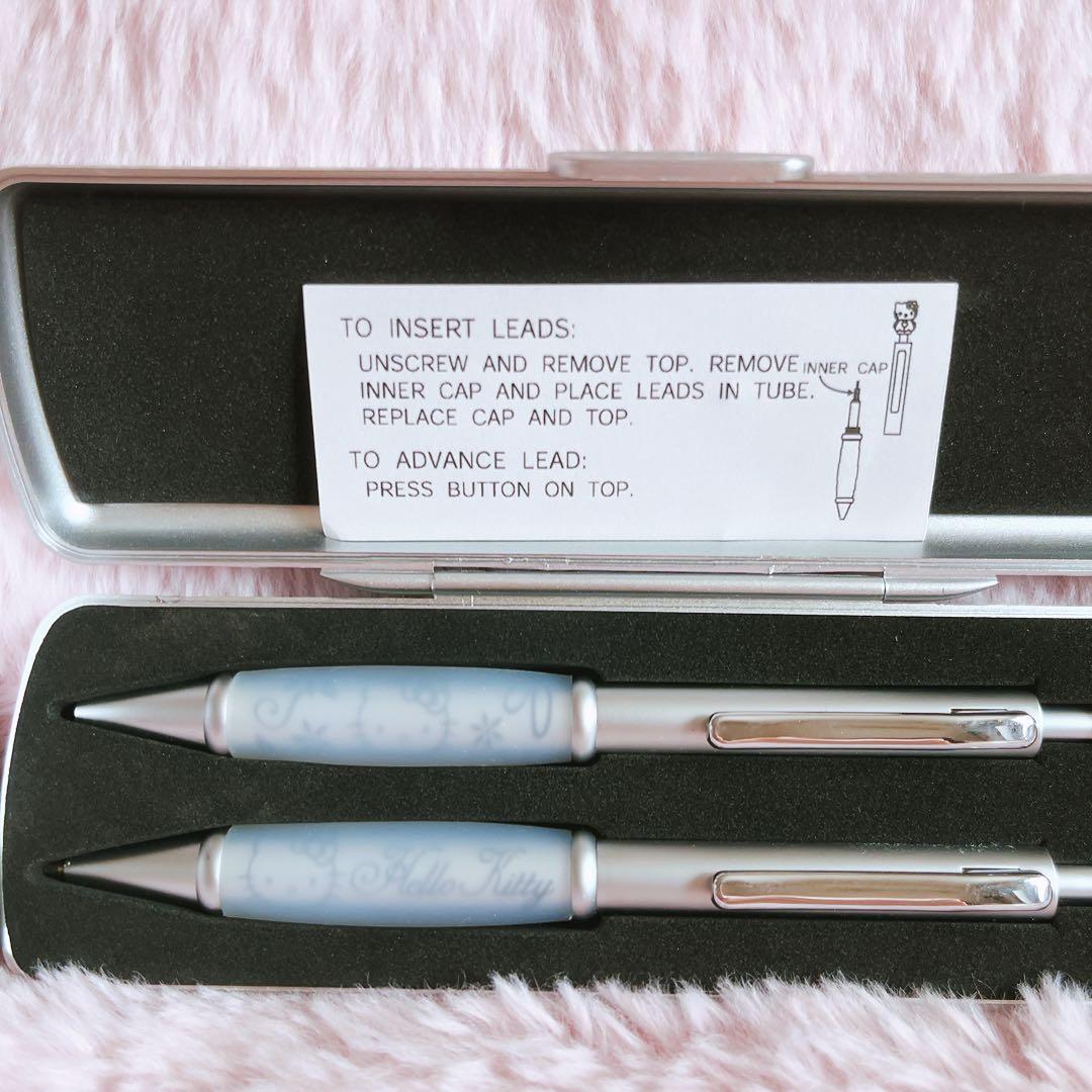 希少レア　ハローキティ　ケース付き　ペンセット　USA 2003 平成レトロ