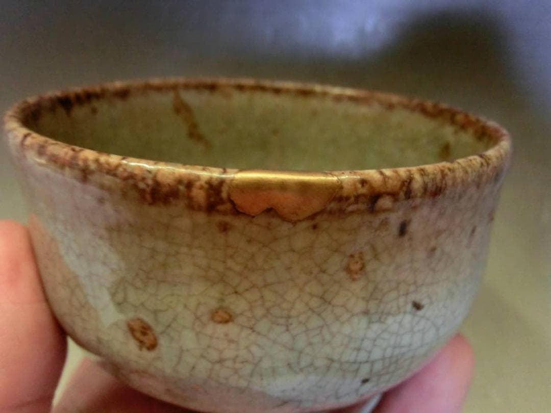 茶碗□高麗 時代物ぐい呑み 高麗茶碗 李朝 堅手茶碗酒器 古玩