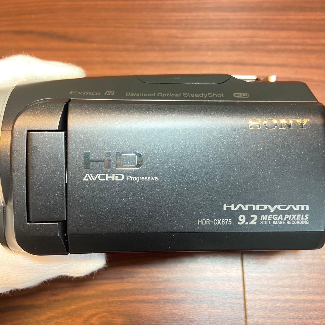 SONY HDR-CX675 ビデオカメラ ほぼ新品 3828
