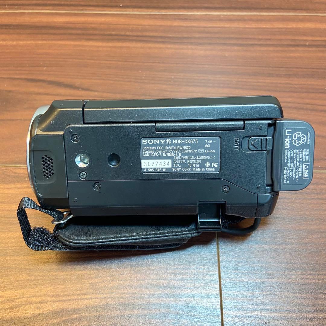 SONY HDR-CX675 ビデオカメラ ほぼ新品 3828
