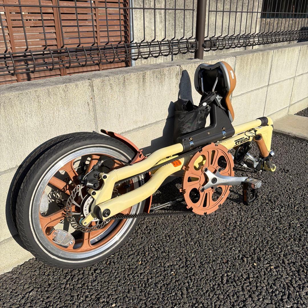年末までセール！】STRiDA LT 折りたたみ自転車2025年4月購入