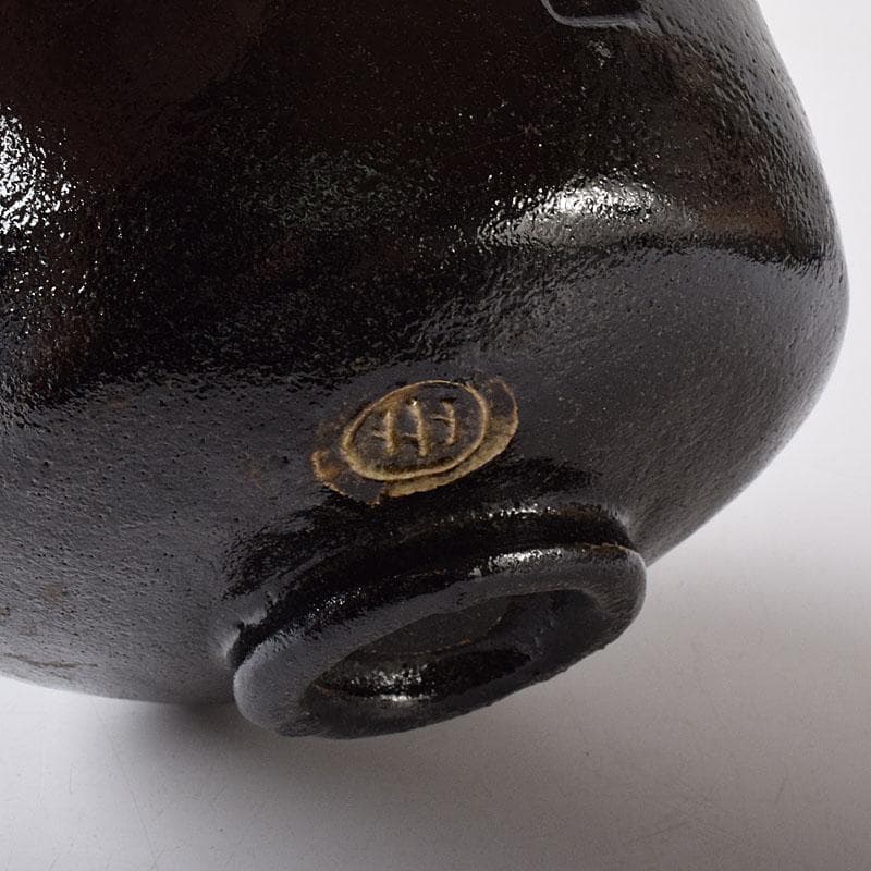 茶道具　黒楽茶碗　極め箱　C　7690