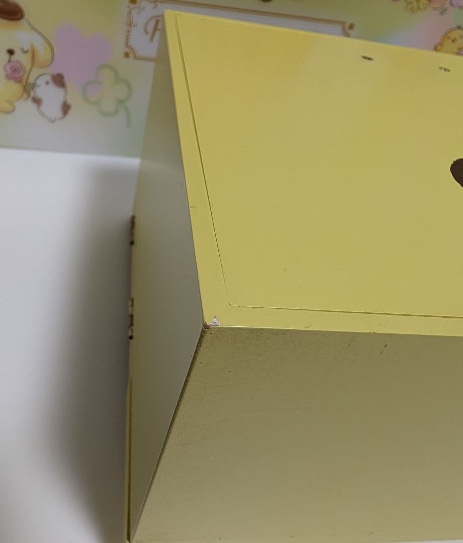 ポムポムプリン 木製 ミニチェスト 小物入れ アクセサリーケース