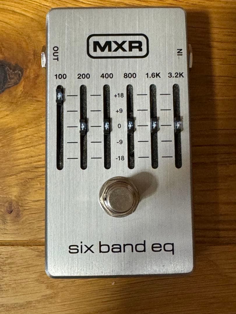 MXR six band eq ギターエフェクター