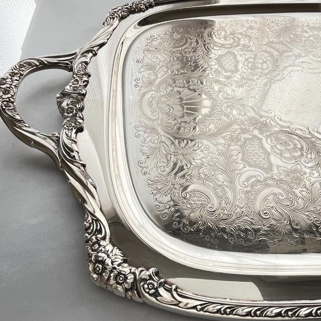 【Rogers Brothers】 HERITAGE ギャラリートレー 71cm