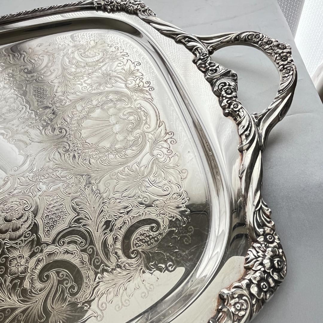 【Rogers Brothers】 HERITAGE ギャラリートレー 71cm