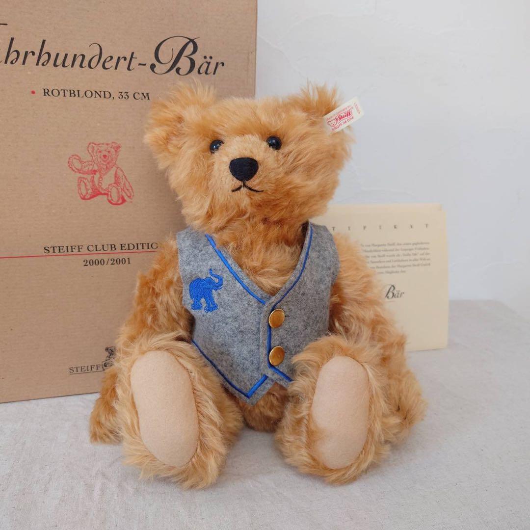 限定品❗️Steiff シュタイフ　クラブエディション センチュリー テディベア