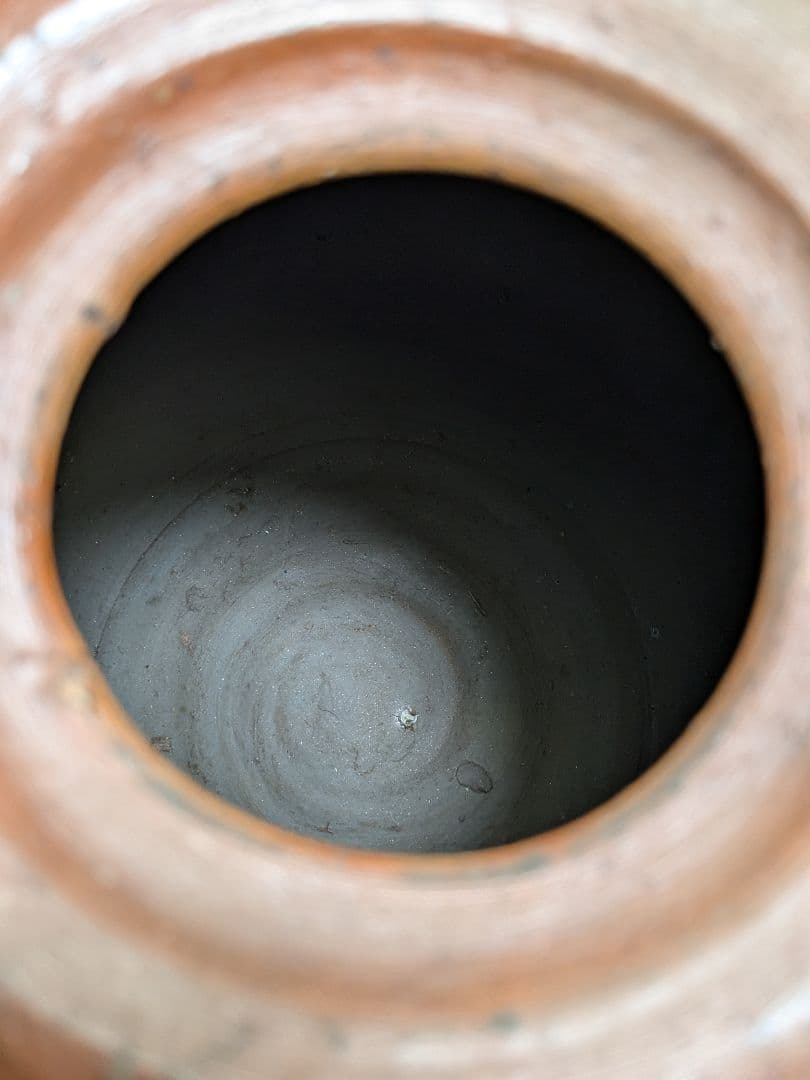 伝統工芸士 西川政美 備前焼 壷 壺花瓶 花器 フラワーベース つぼ 花入 置物