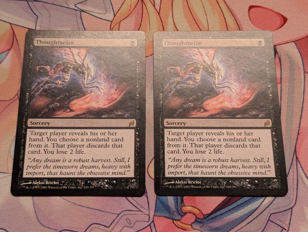 MTG 思考囲い/Thoughtseize 英語 2枚 LRW - メルカリ
