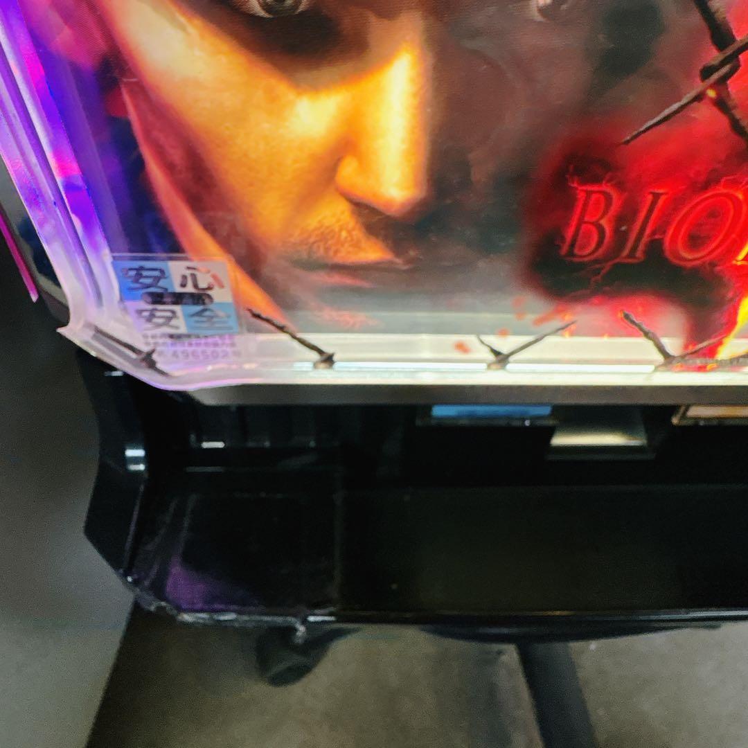 スロット 実機 バイオハザード5Z ハンタープライズ コイン不要機