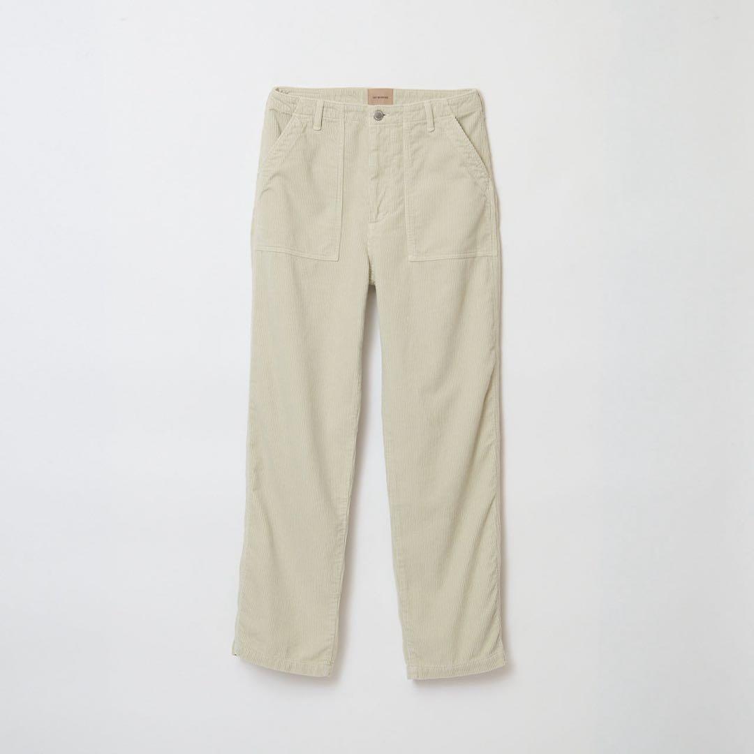SHISHIKUI コーデュロイベイカーパンツ ユニセックス クリーム