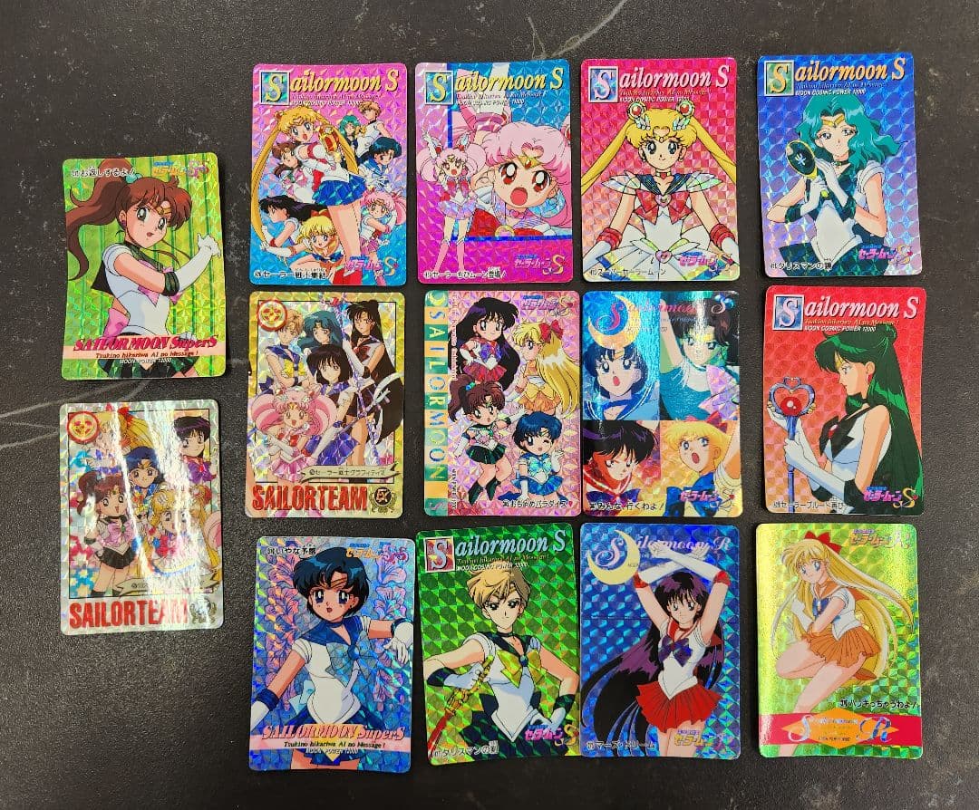 美少女戦士セーラームーン カード大量セット キラ多数 カードケース