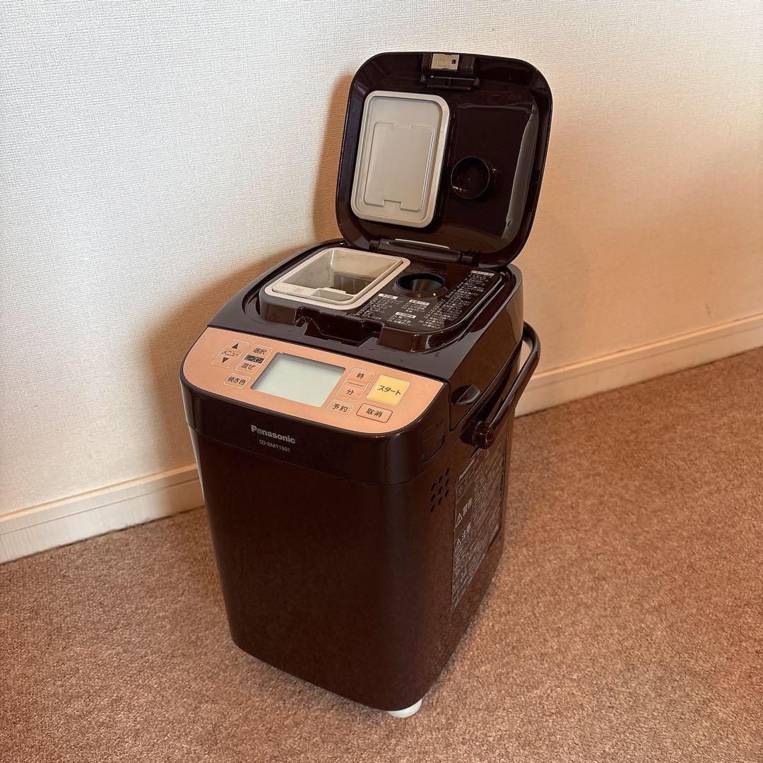 Panasonic パン焼き機 ブラウン　SD-BMT1001 Amazon.co.jp: パナソニック ホームベーカリー 1斤タイプ ブラウン SD