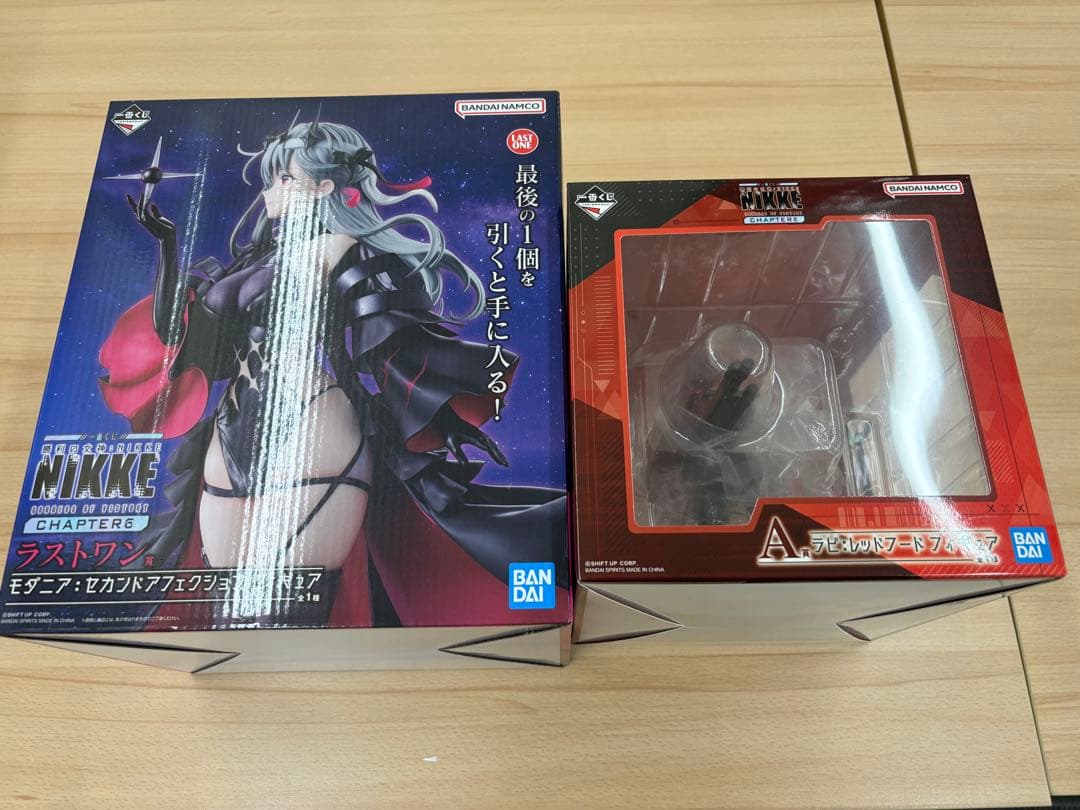 モダニア：セカンドアフェクション　ラピ：レッドフード　フィギュアセット Amazon.co.jp: 一番くじ 勝利の女神：NIKKE CHAPTER6 A賞 ラピ：レッド