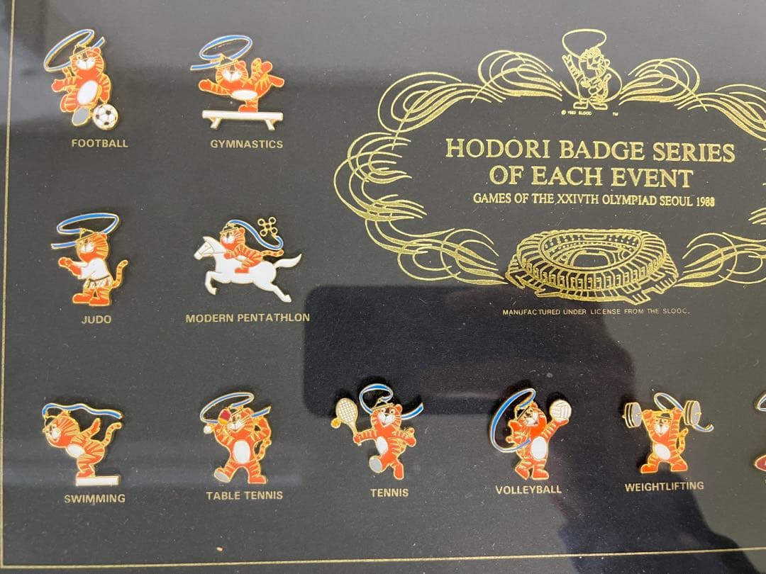 1988 ソウルオリンピック 記念 ピンバッチ24種 セット ホドリ ピンズ