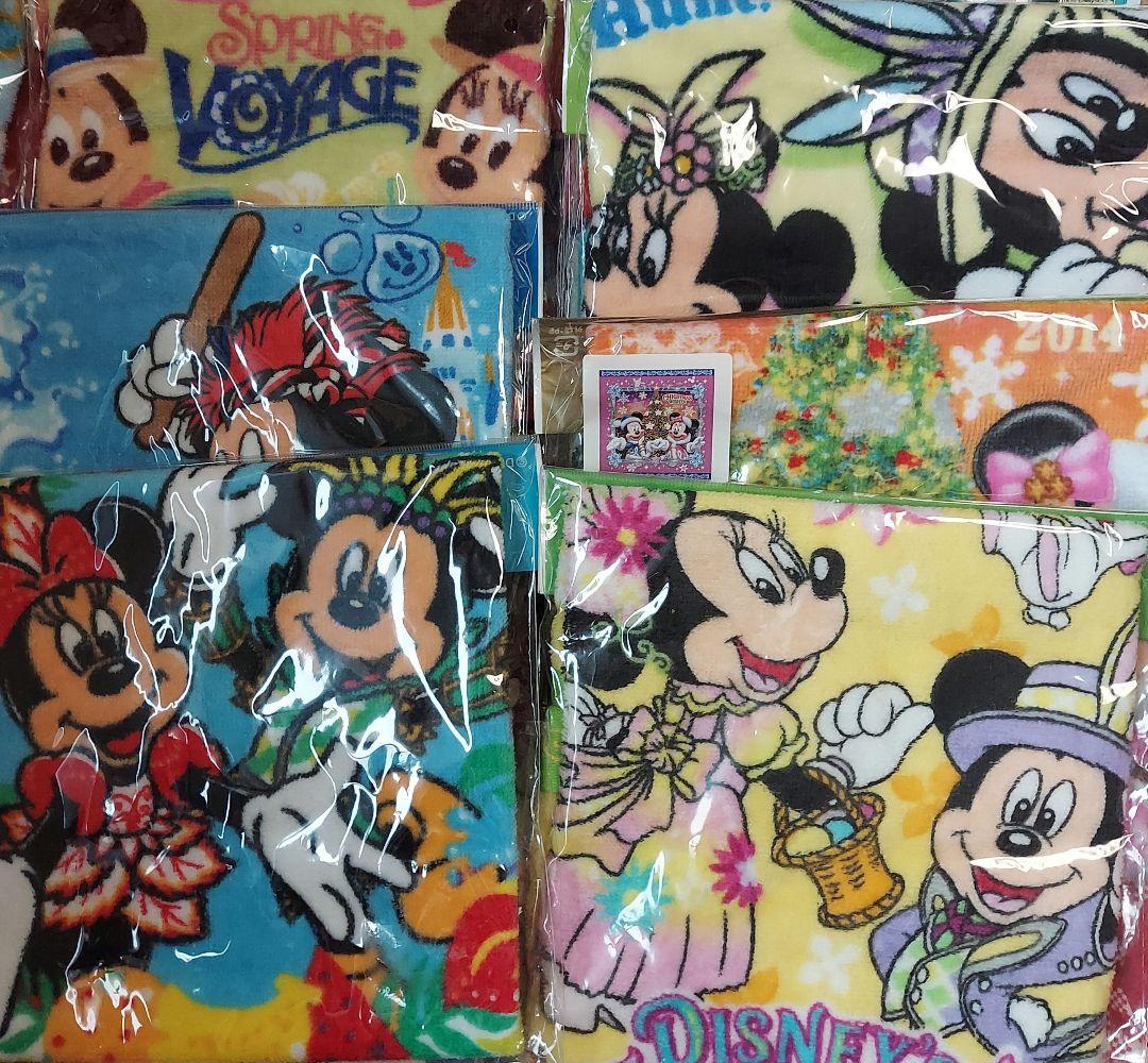 ディズニー　ウォッシュタオル　2012～2017年頃　50種類　まとめ売り