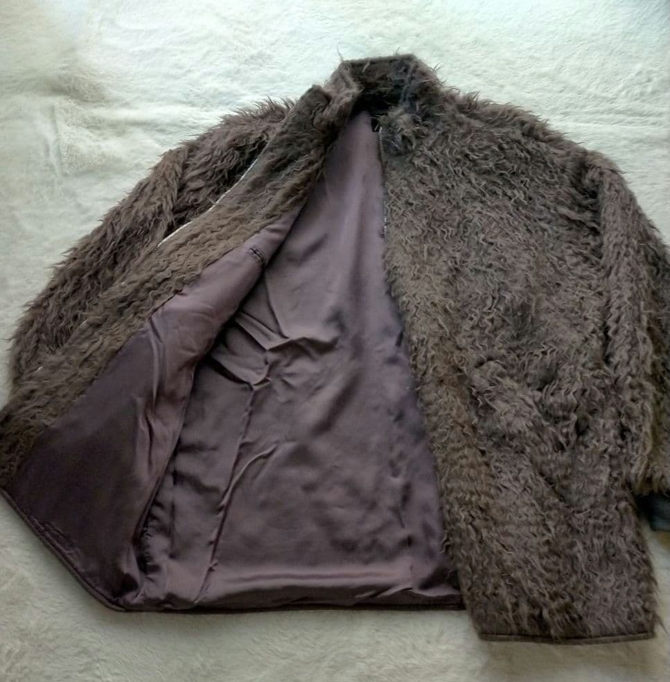 che 定価74800円　needles ファー　コート　フリース　ボア