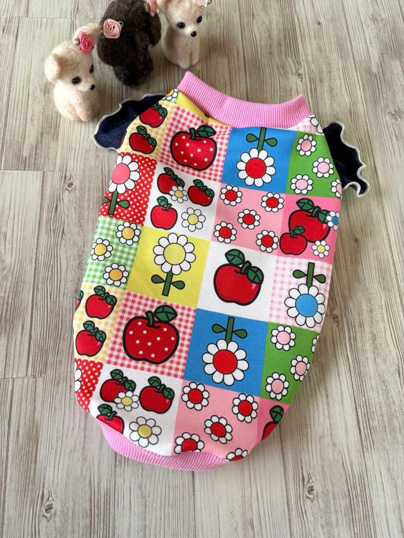 犬服 ラグラン(M) ꒡̈⃝Lily꒡̈⃝ハンドメイド - メルカリ