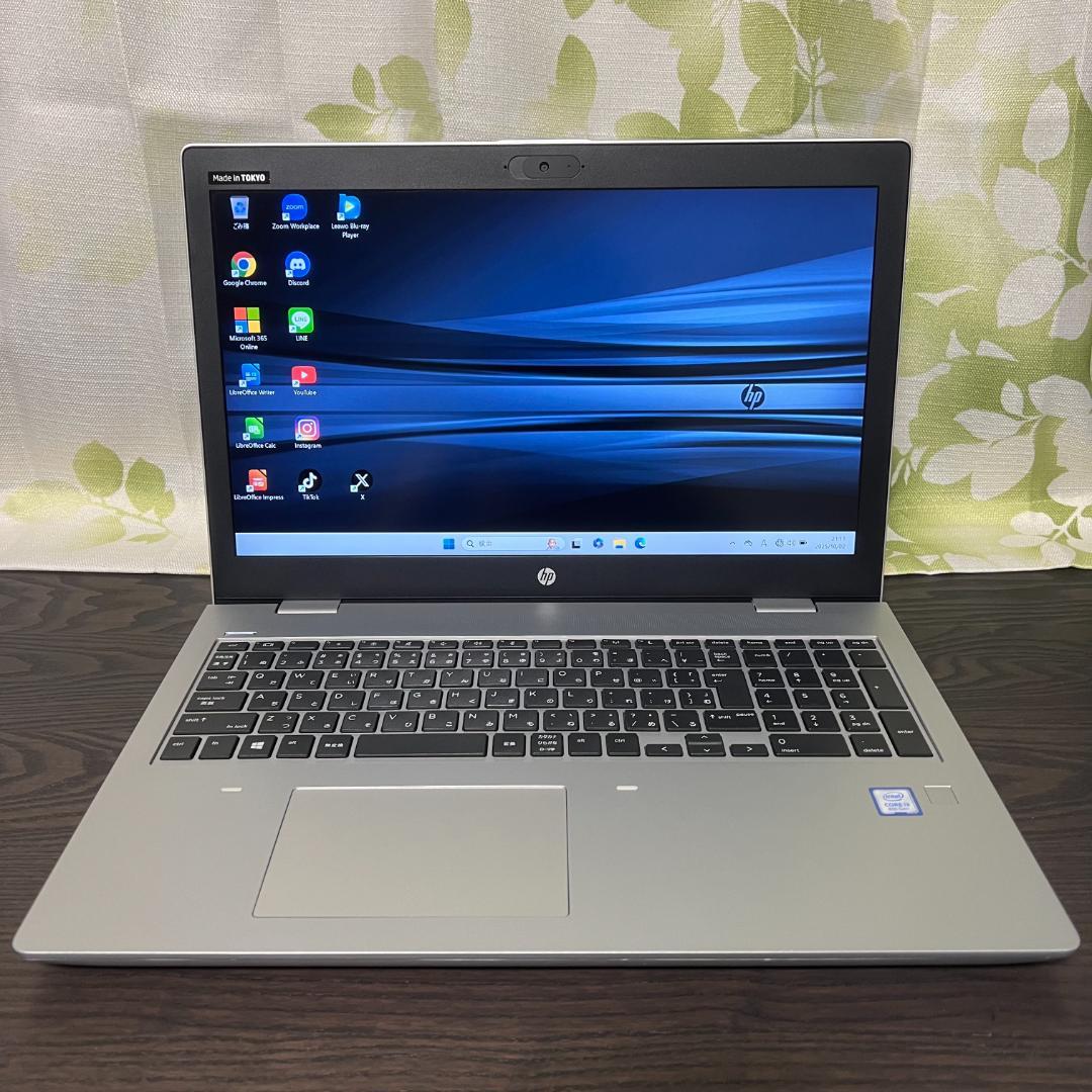 HP☆Probook✨新品SSD256G&HDD500GB☆8世代Core i3