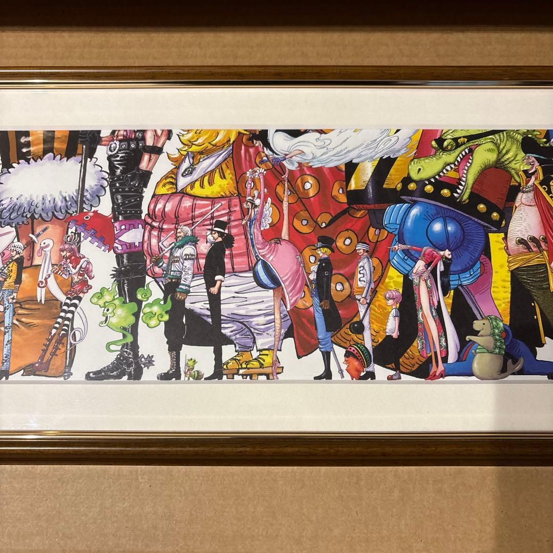 VIVRE CARD ONE PIECE つながる表紙イラスト 高級複製原画