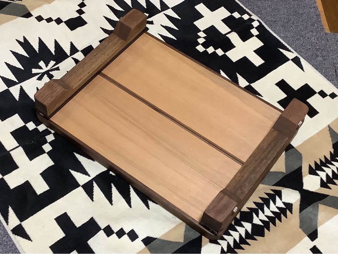 シェルフコンテナ25サイズ スライド開口天板三脚用テーブルヘキサゴン