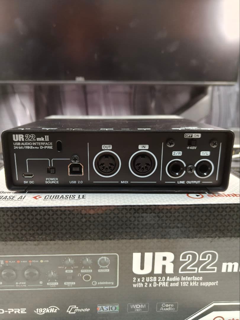 UR 22 mk II USBオーディオインターフェイス