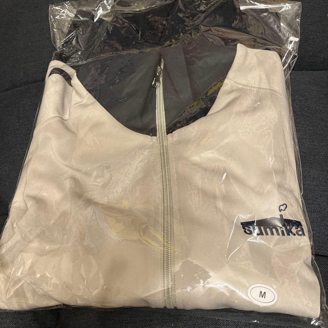 新品】sumika スミヴァーミ トラックジャケット Mサイズ 刺繍ロゴ