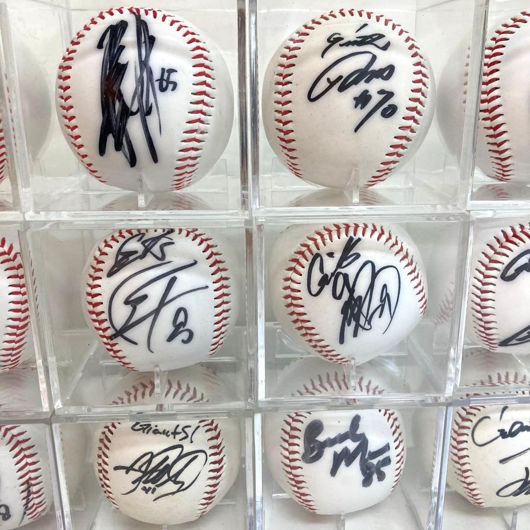f680-e プロ野球　サインボール　楽天　巨人　西武　37個まとめて