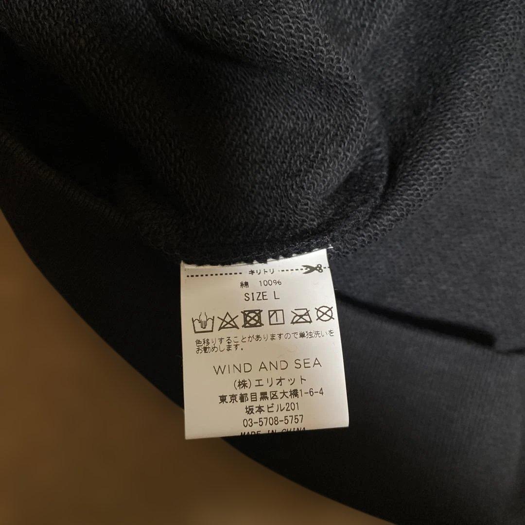 C*I様 新品　WIND AND SEA ケースティファイ　ブラック　パーカー