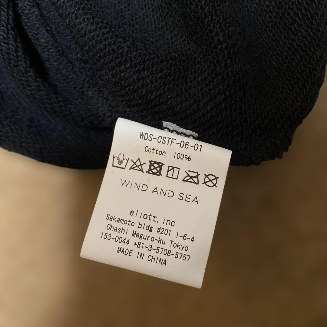 C*I様 新品　WIND AND SEA ケースティファイ　ブラック　パーカー