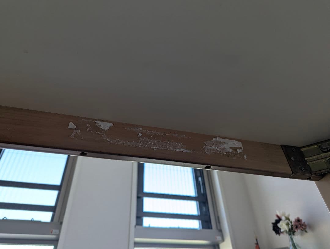 ホワイト長方形ダイニングテーブルセット