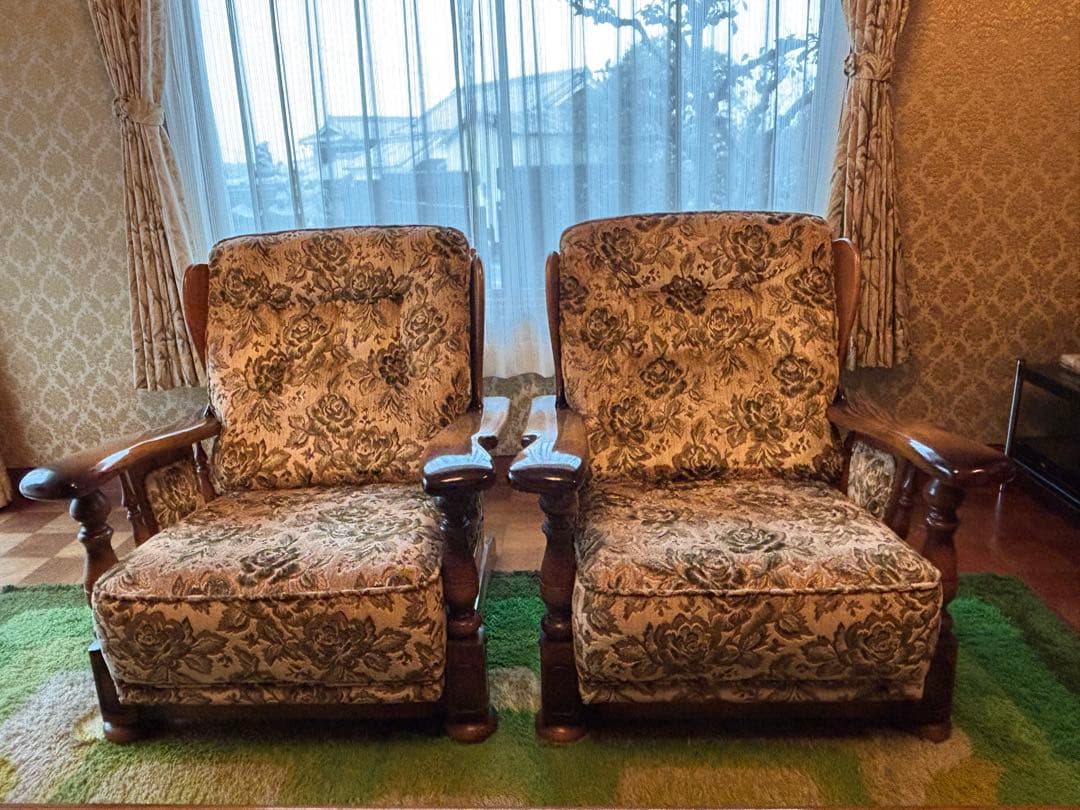 カリモク金華山ソファーセット　3人掛➕1人掛2脚　　直接引き取り希望