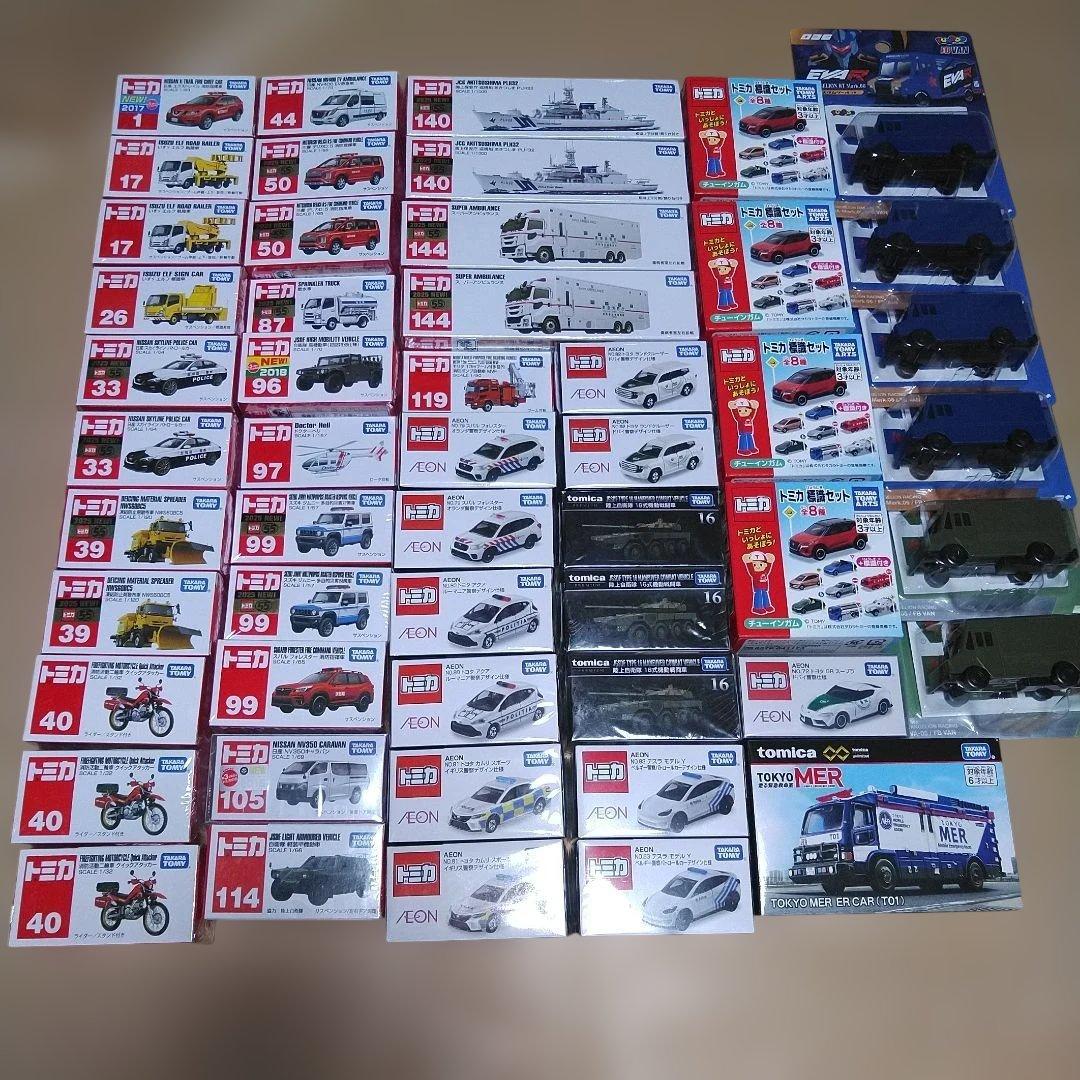 トミカ 緊急車両 163台 警察 消防 救急 海保 自衛隊 海外 MER