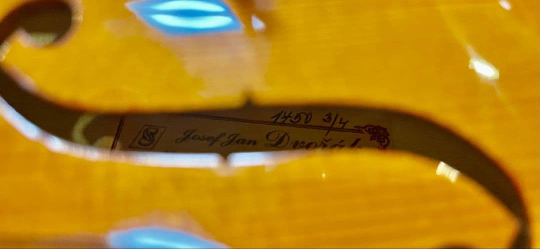 Josef Jan Dvořák Strunal チェコ製3/4分数バイオリン