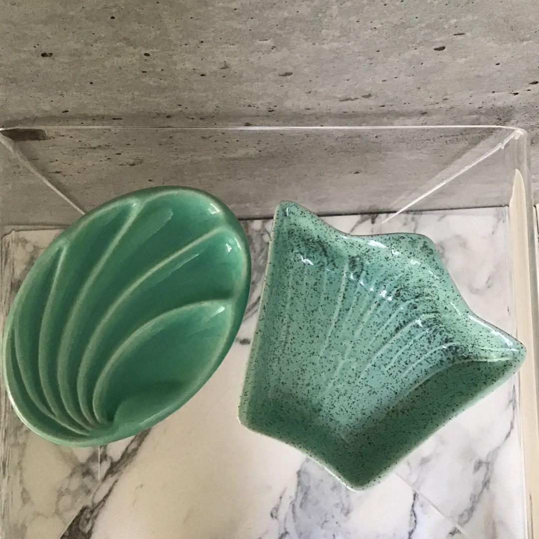 50s 60s アメリカ ビンテージ セラミック 小物入れ 灰皿