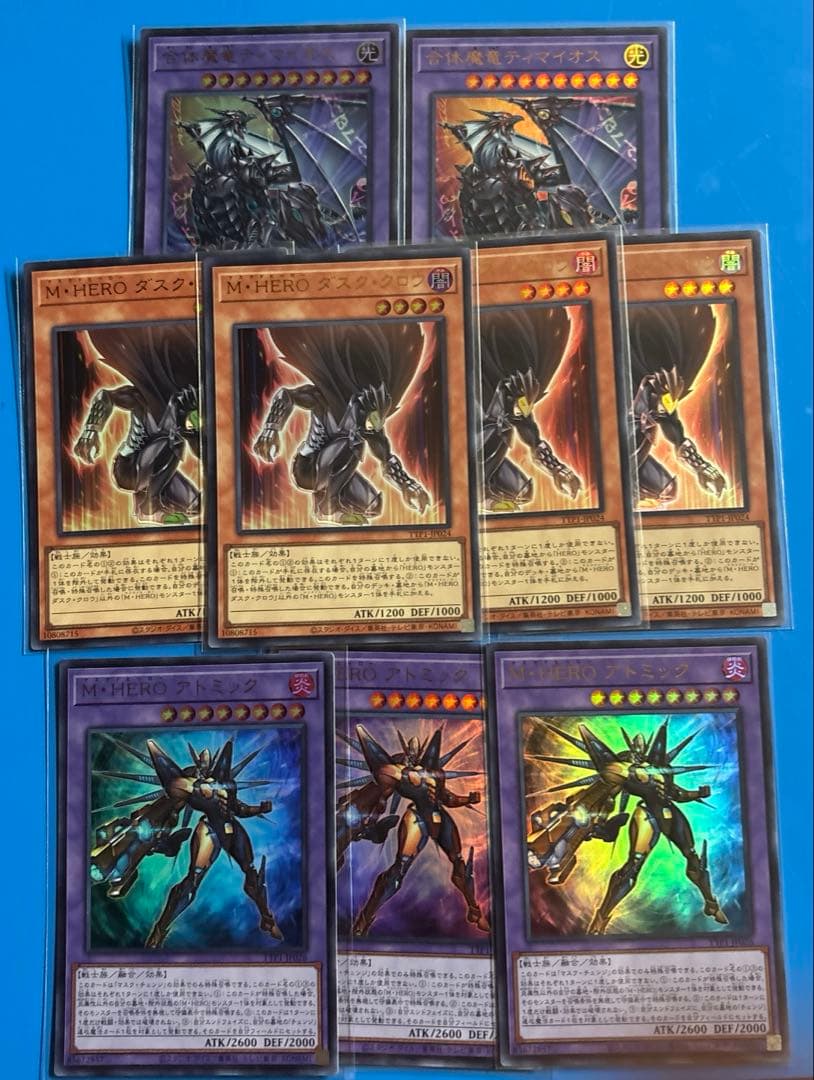 遊戯王 本格構築M・ HEROデッキ40枚＋E X15枚 遊戯王 No.13 ファン