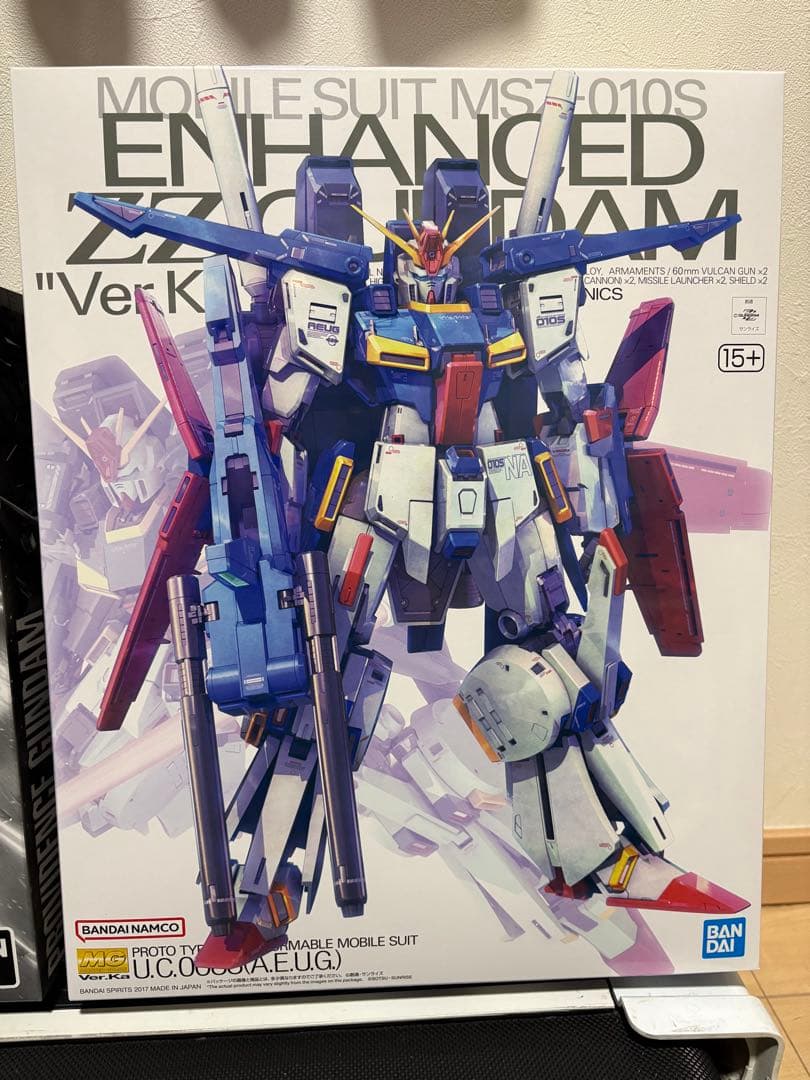 MG 強化型 ZZ-GUNDAM \"Ver.Ka\" 1/100 &プロヴィデンス