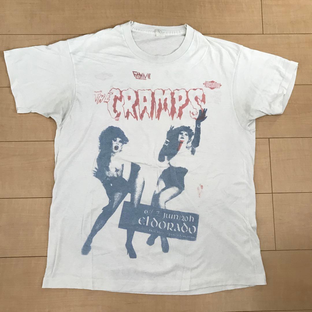 Vintage 80s THE CRAMPS クランプスtシャツ