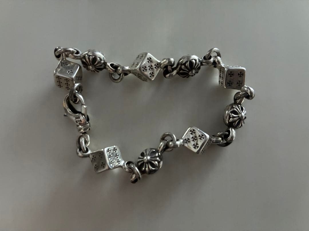 クロムハーツDICE NO1 CRSBLブレスレット。