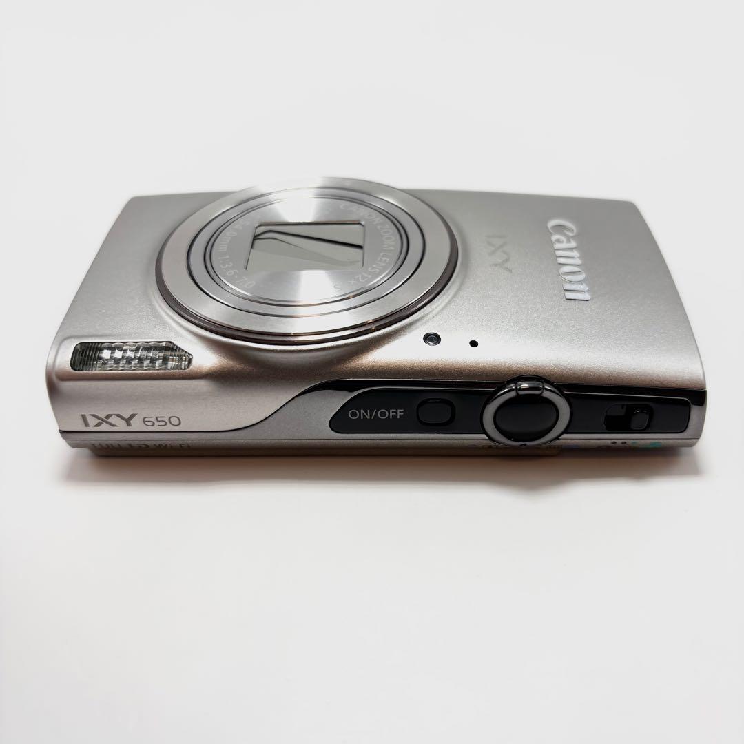 極美品】Canon IXY 650 シルバー コンパクトデジタルカメラ - メルカリ