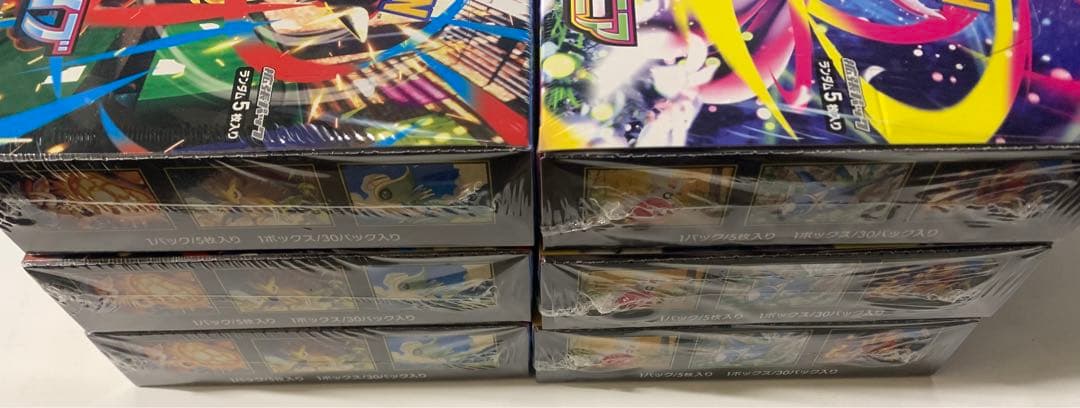 ポケモンカード　6BOX シュリンク付き メガシンフォニア3 メガブレイブ3