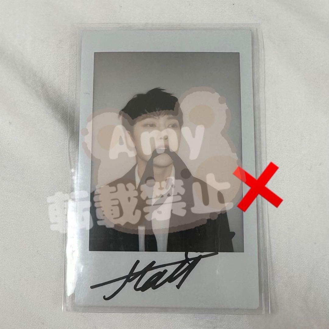 ZEROBASEONE マシュー メテュ 直筆サイントレカ サイン会 ポラロイド