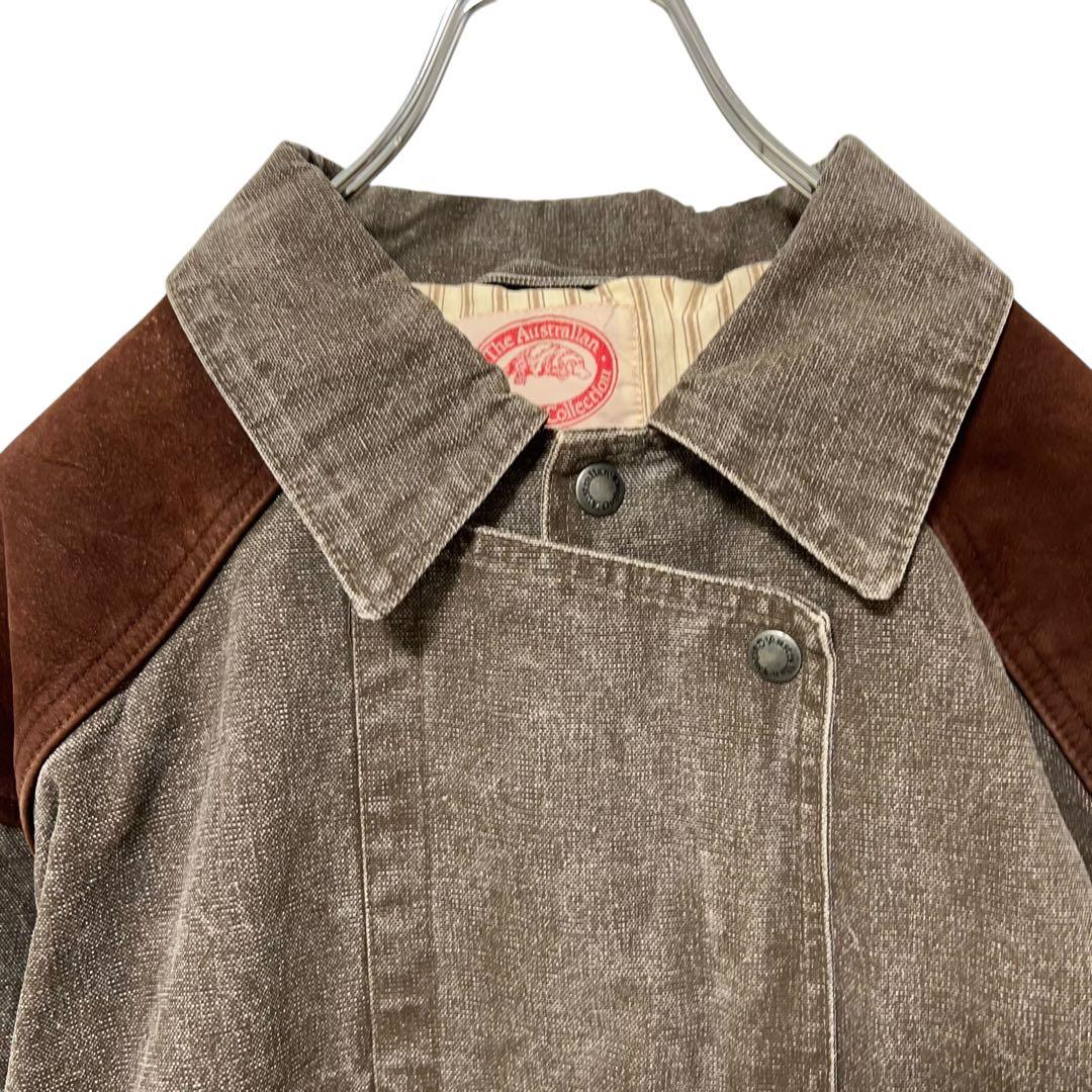 N-6218 80s Australian Outback ダックダスターコート