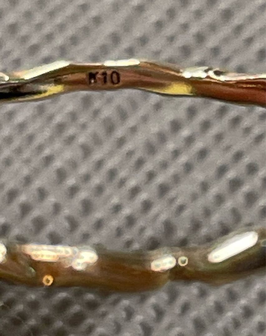 NOJESS K10PG エメラルドリング 11号